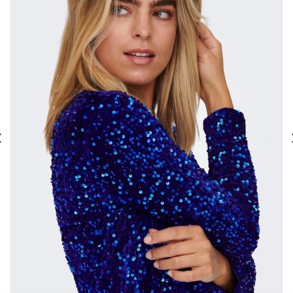 ONLY sequin Mini Dress - Picture 2 of 8